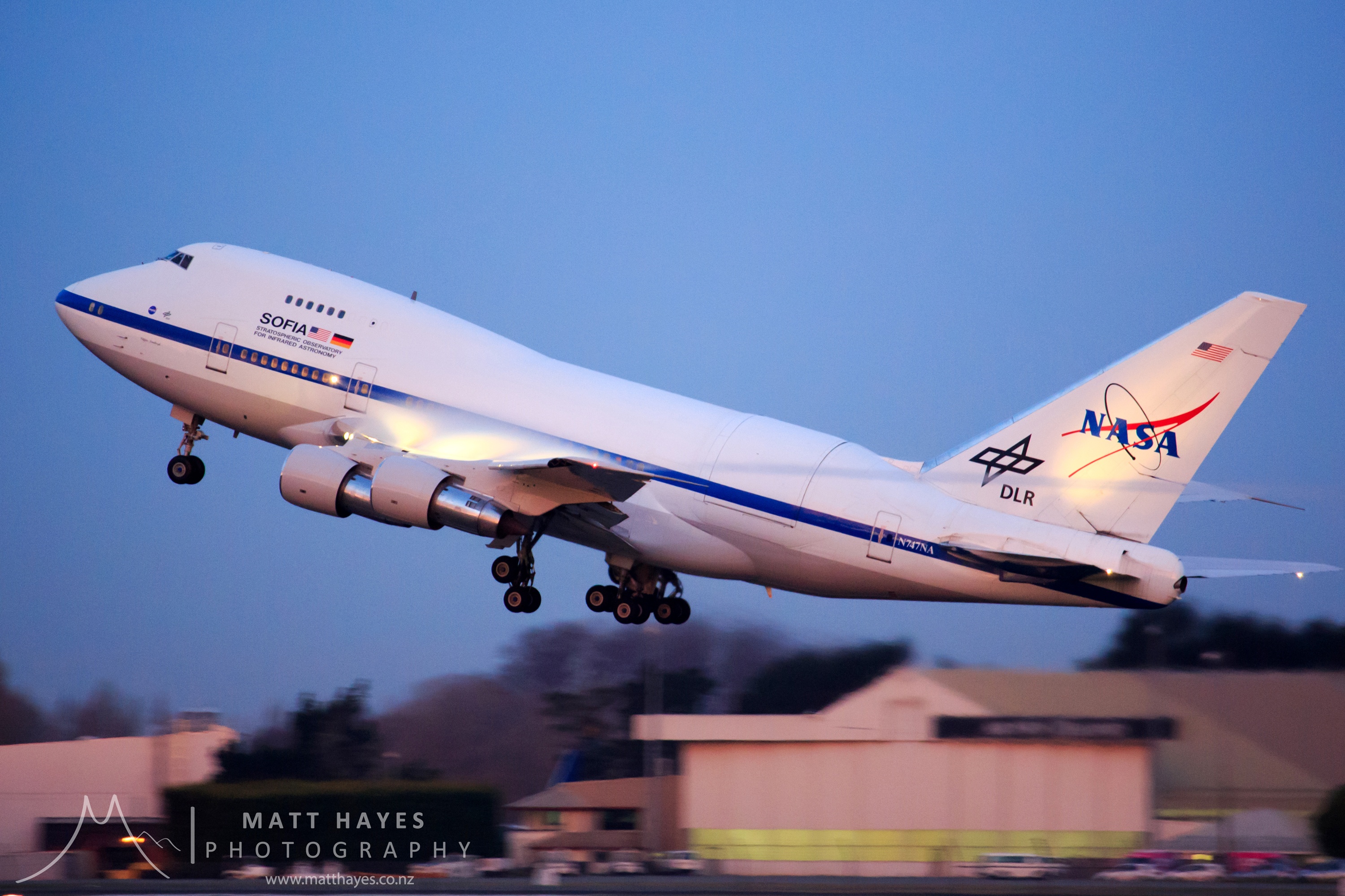 Sofia is taking off from Christchurch